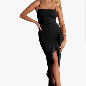 Elegant Black Evening Dress